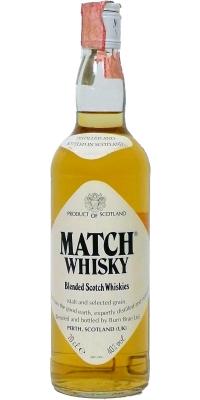 Match Whisky Blended Scotch Whiskies 40% 700ml