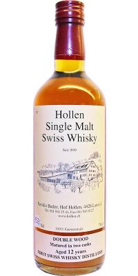 Hollen 12yo Double Wood French Oak 43.7% 700ml