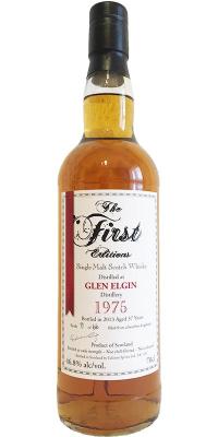 Glen Elgin 1975 ED The 1st Editions Bourbon Hogshead 46.8% 700ml