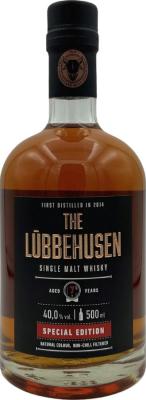 The Lubbehusen 7yo SE Ex-Bourbon & Ex-Red Wine 40% 500ml