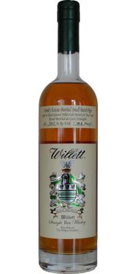 Willett 2yo Family Estate Bottled Small Batch Rye White Oak Barrels 55.7% 750ml