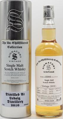 Ledaig 2010 SV Ex-Bourbon 700391 & 700393 46% 700ml