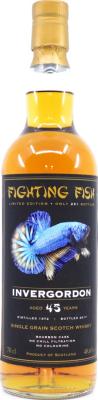 Invergordon 1972 JW Fighting Fish Bourbon Cask Monnier Trading 48.6% 700ml