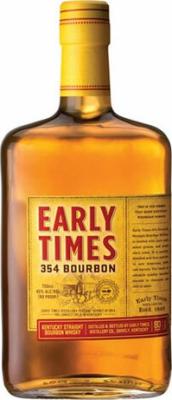 Early Times 354 Bourbon Kentucky Straight Bourbon Whisky 40% 750ml
