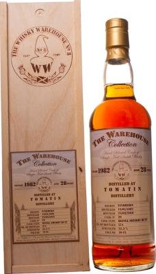 Tomatin 1982 WW8 The Warehouse Collection Refill Sherry Butt #29 55.3% 700ml