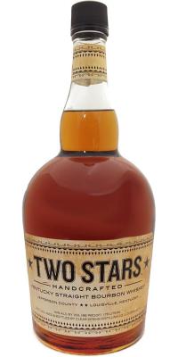 Two Stars Handcrafted Kentucky Straight Bourbon Whisky 43% 1750ml