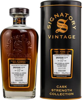 Secret Speyside 2005 SV Cask Strength Collection 1st Fill Oloroso Sherry Butt 59.1% 700ml