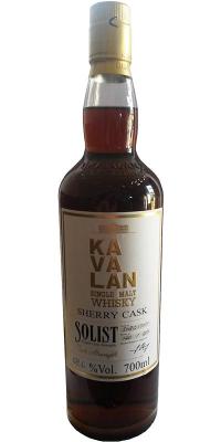 Kavalan Solist Sherry Cask S081217017 58.6% 700ml