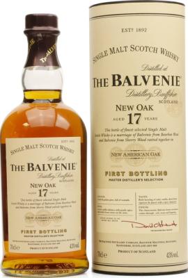 Balvenie 17yo New Oak 1st Bottling Bourbon & Sherry Casks 43% 700ml