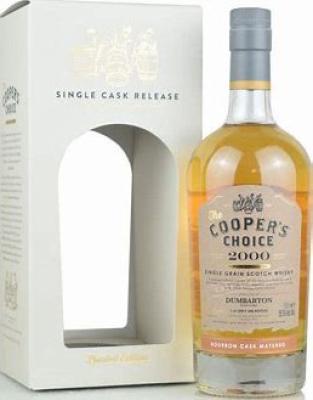 Dumbarton 2000 VM The Cooper's Choice Bourbon Cask #211094 58.5% 700ml