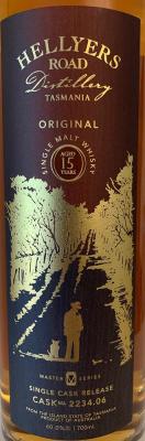 Hellyers Road 15yo 2234/06 60% 700ml