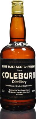 Coleburn 1968 CA Dumpy Bottle 46% 750ml