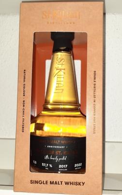 St. Kilian 2017 Ultra Heavily Peated Ex Rye Old Watermill Anniversary of 10yo St. Kilian 57.7% 500ml