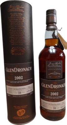 Glendronach 2002 Single Cask Pedro Ximenez Sherry Puncheon #2022 Netherlands Exclusive 53.4% 700ml