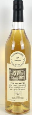 Caperdonich 1976 TB Refill Sherry Hogshead #8965 54.3% 700ml