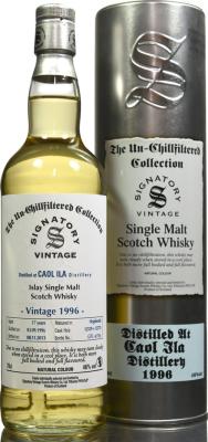 Caol Ila 1996 SV Vintage Collection 12559 + 12570 46% 700ml