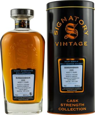 Bunnahabhain 2009 SV Cask Strength Collection 1st Fill Sherry Butt #900077 68.6% 700ml