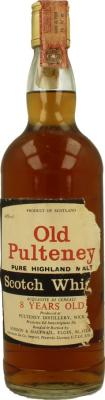 Old Pulteney 8yo GM Pure Higland Malt Co. Import Pinerolo Torino Italy 40% 750ml