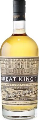 Great King Street Artist's Blend Heavily Toasted French Oak Casks 43% 500ml