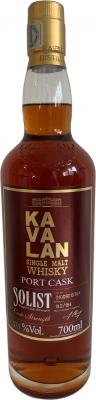 Kavalan Solist Port Cask O100901036A 57.1% 700ml