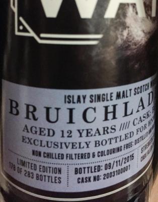 Bruichladdich 2003 FF 56.7% 700ml