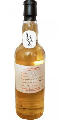 Longrow 2005 Duty Paid Sample For Trade Purposes Only Refill Hogshead Rotation 785 56.4% 700ml