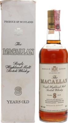 Macallan 8yo Sherry Wood Flli Rinaldi import 43% 750ml