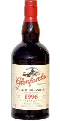 Glenfarclas 1996 Premium Edition Vintage Sherry Casks see notes 46% 700ml