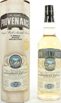 Bunnahabhain Young & Feisty McG McGibbon's Provenance Small Batch Bottling Refill Hogshead DMG 10175 46% 700ml