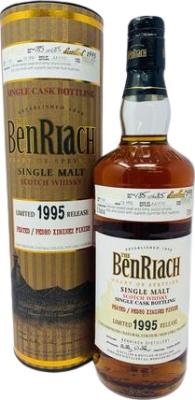 BenRiach 1995 Peated Pedro Ximenez Finish #7165 52.3% 750ml