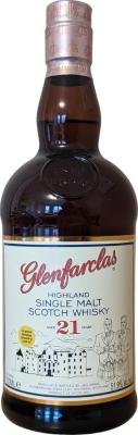 Glenfarclas 21yo Cask Strength Kensington Wine Market 51.9% 700ml