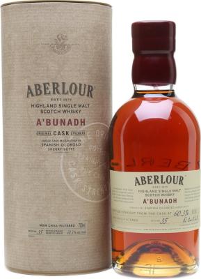 Aberlour A'bunadh batch #35 Spanish Oloroso Sherry Butt 60.3% 700ml