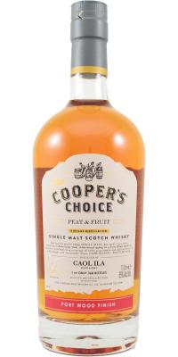 Caol Ila Peat & Fruit VM The Cooper's Choice American Oak Port Wood Finish #9393 55% 700ml