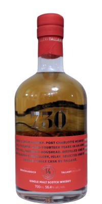 Port Charlotte 2003 TaDi Single Cask 1st-fill bourbon 56.4% 700ml