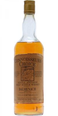 Balmenach 1970 GM Connoisseurs Choice 40% 750ml