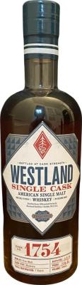 Westland 7yo Single Cask Release Madeira K&L Wine Merchants 53.4% 700ml