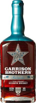 Garrison Brothers Balmorhea Texas Straight Bourbon Whisky Two different Oak Barrels 57.5% 750ml