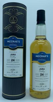 Isle of Jura 1991 JMC The McCrae's Refill Hogshead 46% 700ml