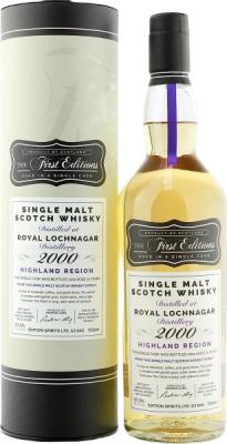 Royal Lochnagar 2000 ED Refill Hogshead 57% 700ml