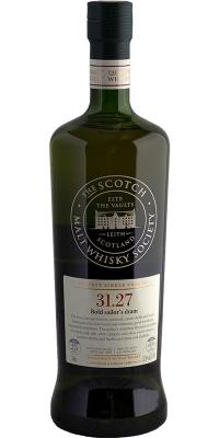 Isle of Jura 1988 SMWS 31.27 Bold sailor's dram Refill Ex-Bourbon Hogshead 52.4% 750ml