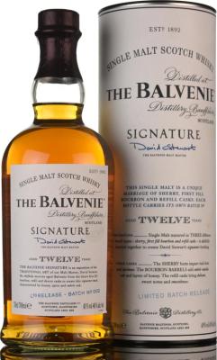 Balvenie Signature Batch #2 43% 750ml