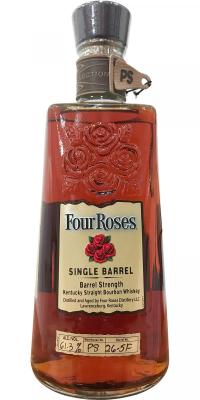 Four Roses 10yo Private Selection OESV Charred New American Oak 26-5F K&L Wine Merchants 61.3% 750ml