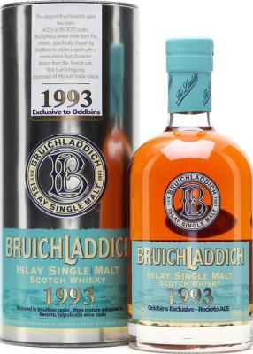 Bruichladdich 1993 Recioto for Oddbins Recioto ACE 46% 700ml