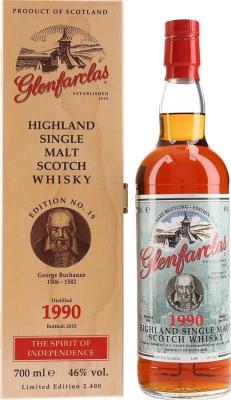 Glenfarclas 1990 Edition #19 George Buchanan Oloroso Sherry Casks 46% 700ml