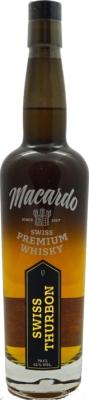 Macardo Bourbon Swiss Premium Whisky New American Oak Macardo Swiss Distillery GmbH 42% 700ml