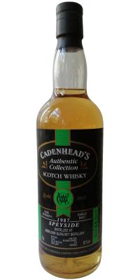 Aberlour 1987 CA Authentic Collection Bourbon Barrel 62.1% 700ml