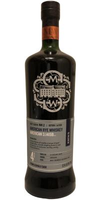 FEW 2016 SMWS RW1.2 American 3.14159 Scotch Malt Whisky Society 63.4% 750ml