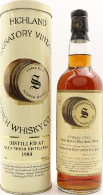 Glen Mhor 1980 SV Vintage Collection Sherry Butt #879 43% 700ml