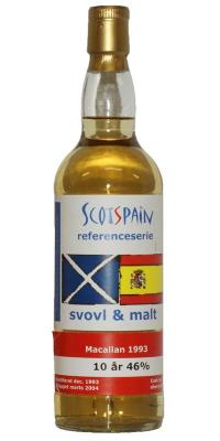 Macallan 1993 ScP svovl & malt Sherry Cask #16 46% 700ml