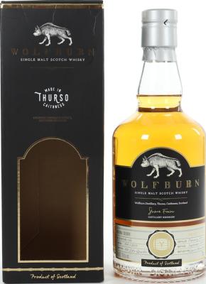 Wolfburn 2015 Liquor Mountain Quarter cask #159 60.1% 700ml